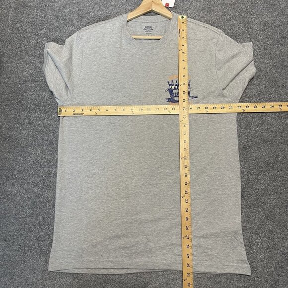 Izod Saltwater Shoreside Brewery Graphic Tee L Heather Grey - Picture 8 of 8